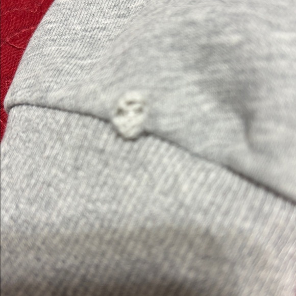 GUCCI PreOwned Gray Red Snake Hoodie & Some staining on collar & front Sz Large - Picture 9 of 16